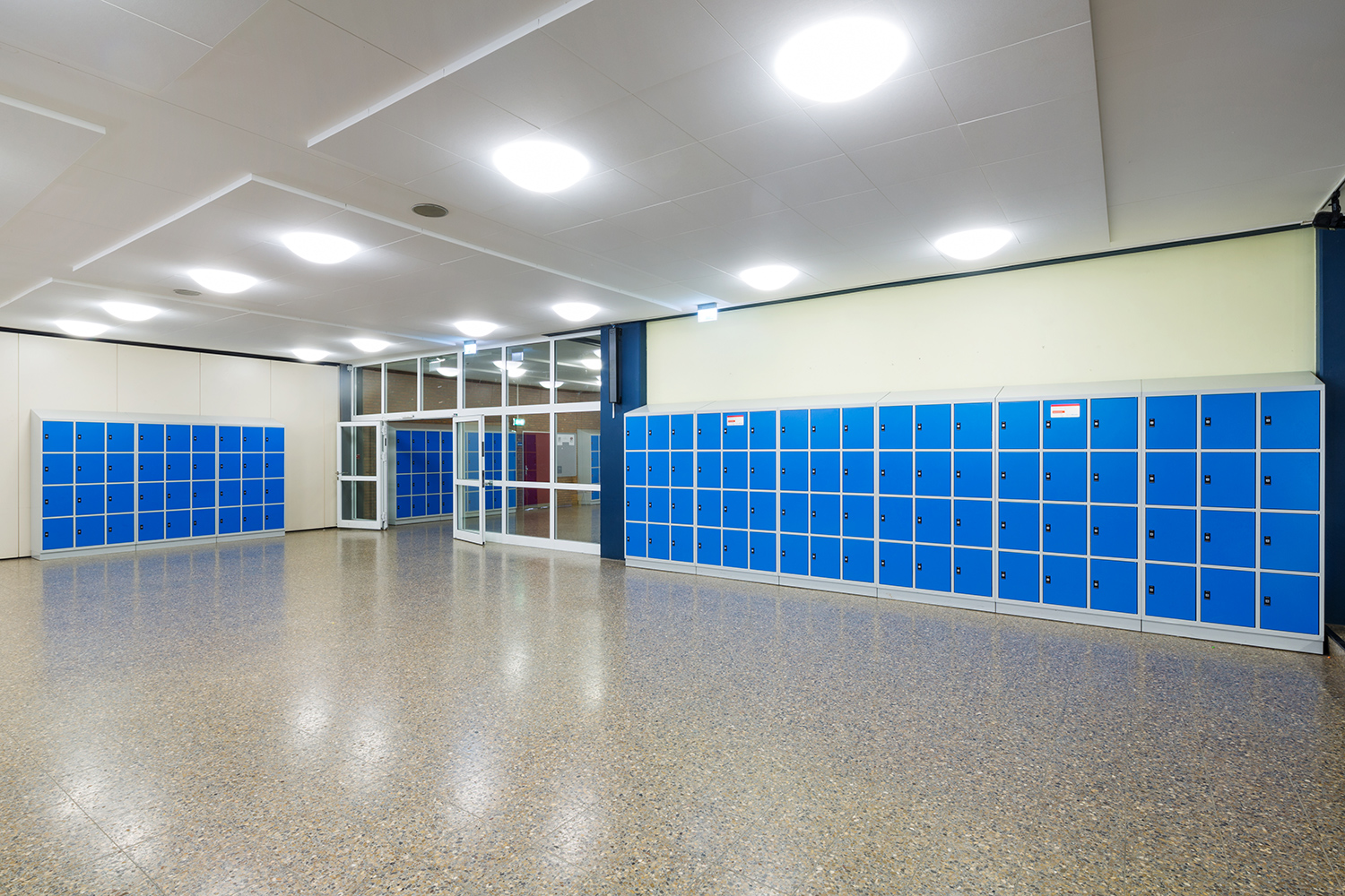Das Schließfach von astradirect, in der Hohe Geest Schule in Hohenweststedt. Fotos von Stefan Laus